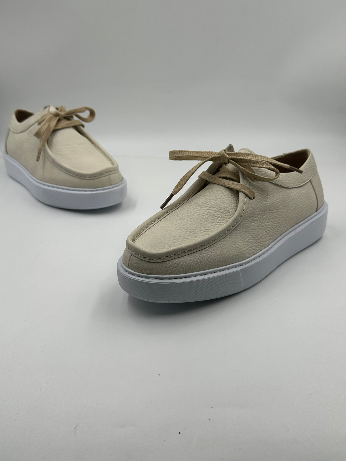 Derby Cuir Grainé Plateforme