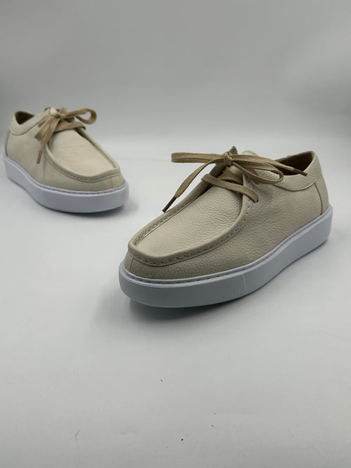Derby Cuir Grainé Plateforme