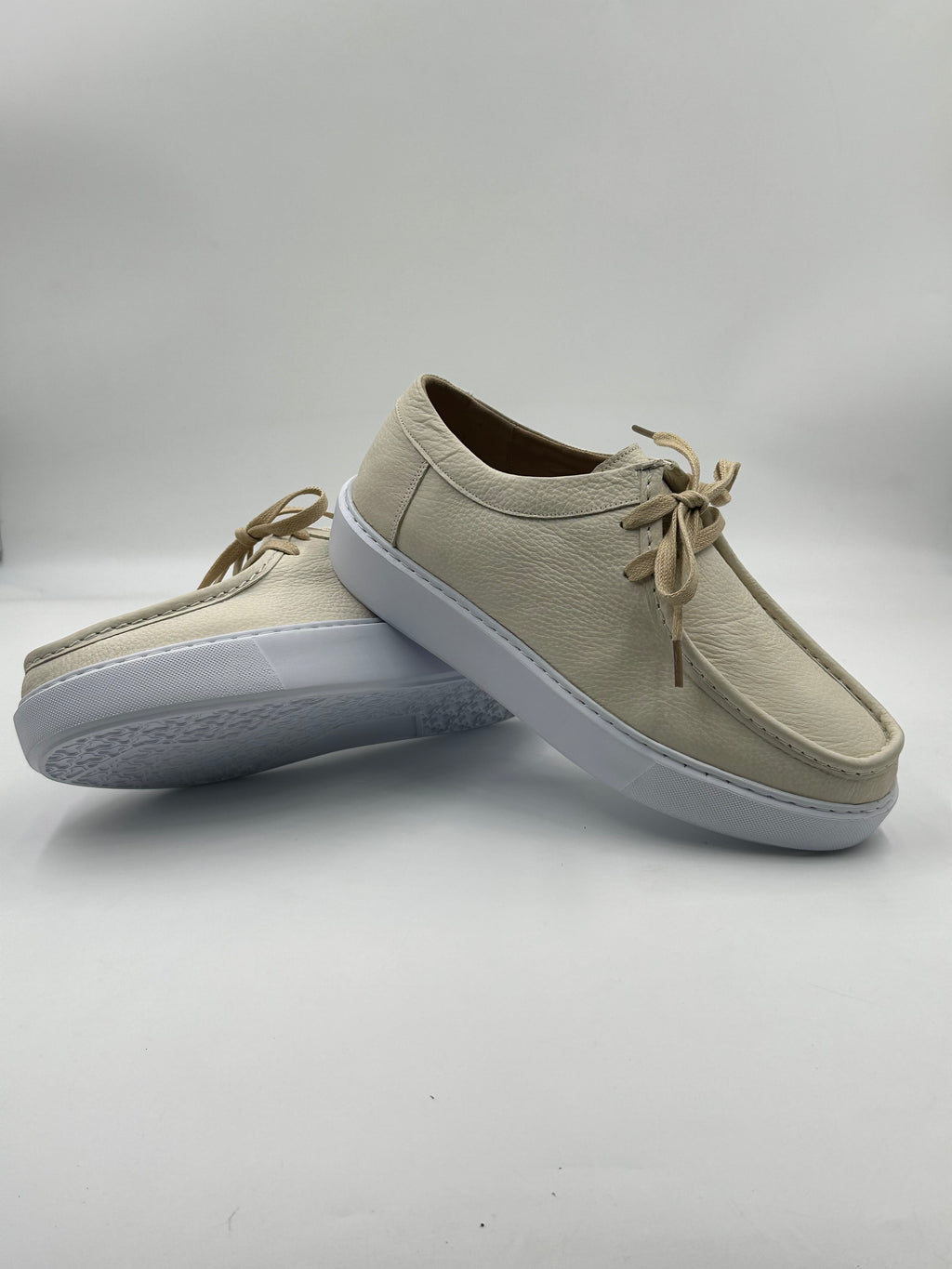 Derby Cuir Grainé Plateforme