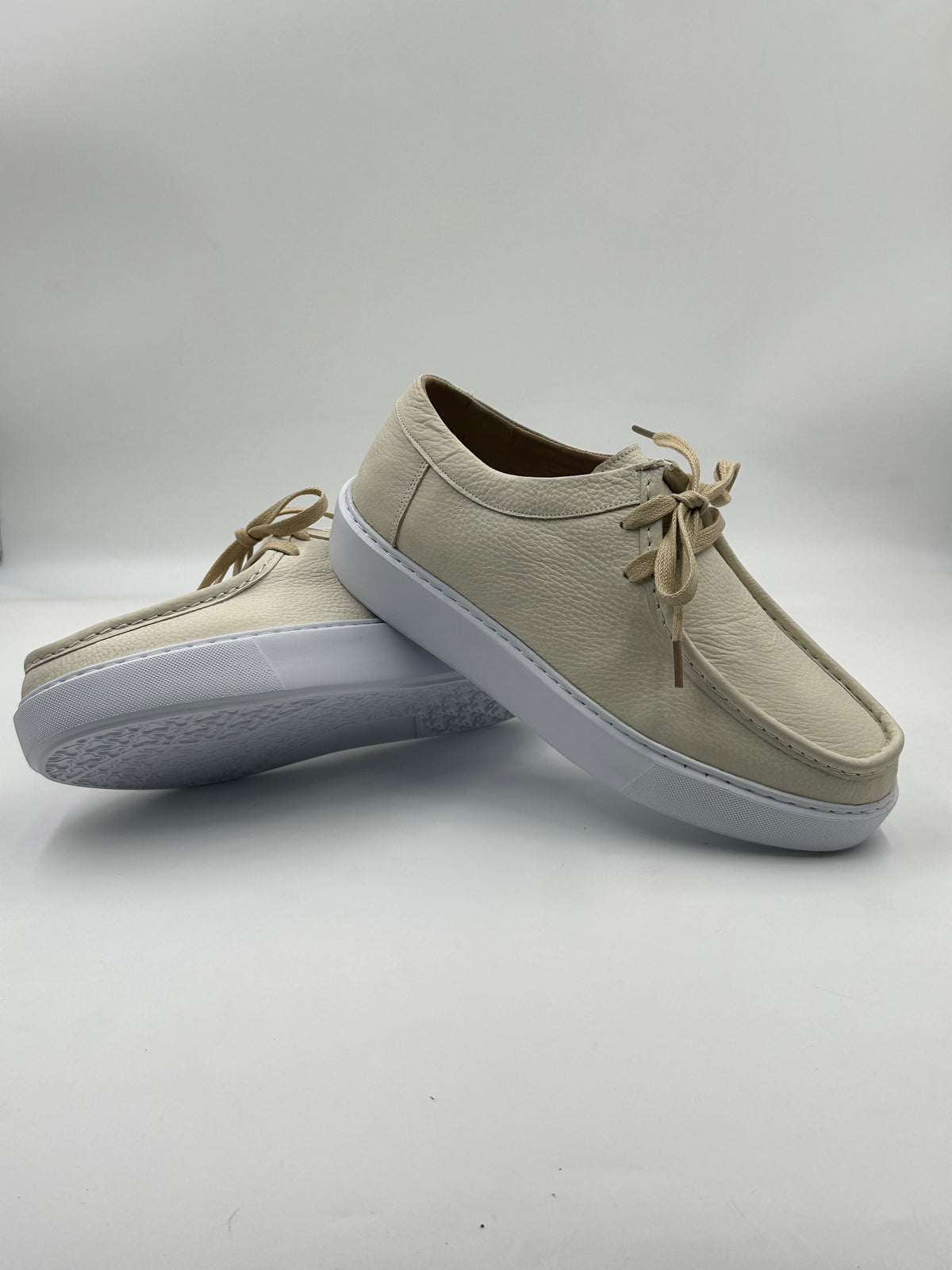 Derby Cuir Grainé Plateforme